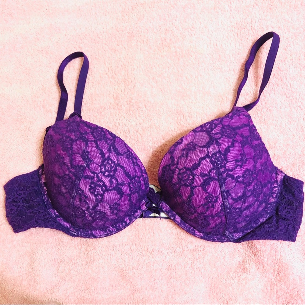 Victoria’s Secret Purple Push up Bra 36B